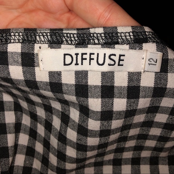 Gingham ruffled dress - Picture 3 of 3